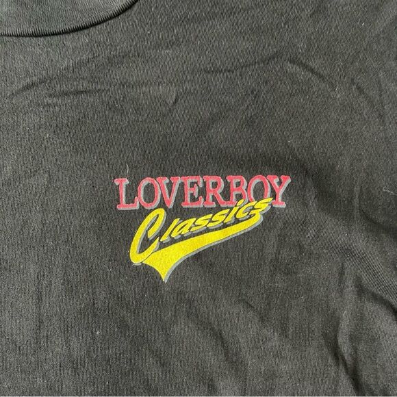 Loverboy Classics Single Stitch 80s T-Shirt - Large - Picture 3 of 8